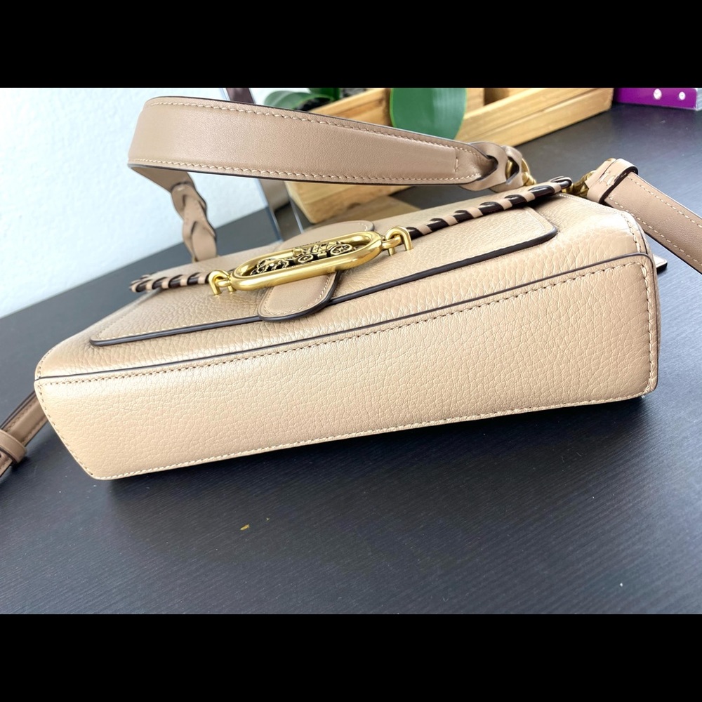 Coach Jade Shoulder Bag With Whipstitch - Picture 6 of 10